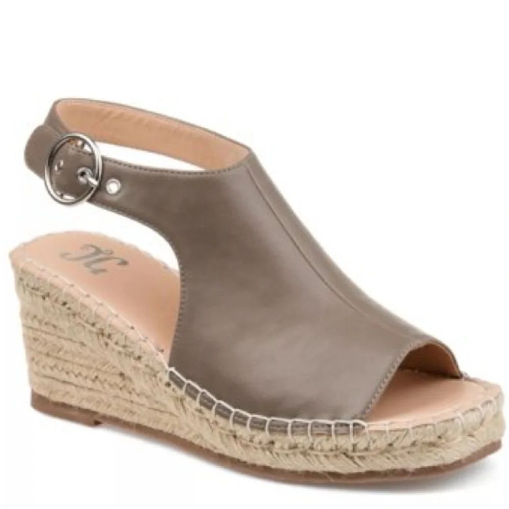 Journee Crew Espadrille Wedge Sandal